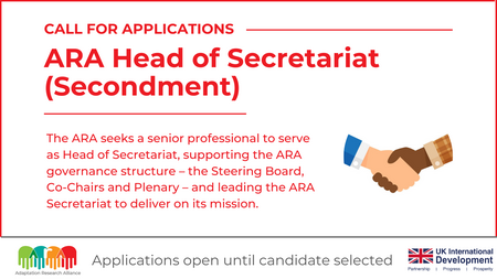 ARA Vacancy: Head of Secretariat (Secondment)