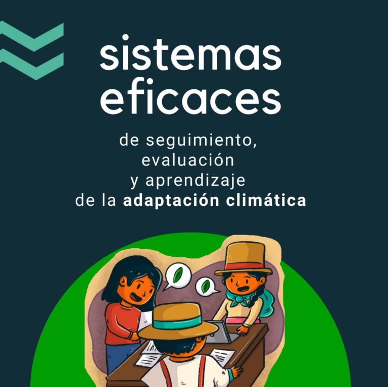 Building effective monitoring, evaluation, and learning systems for adaptation action in the Andes Region