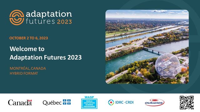 ARA at Adaptation Futures 2023