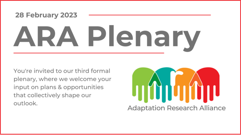2023 ARA Plenary Meeting