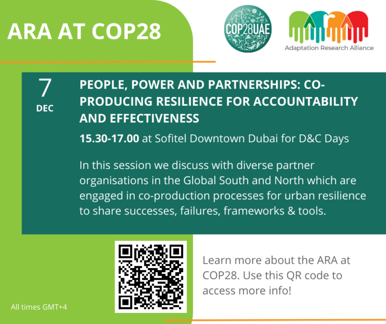 People, power and partnerships: Co-producing resilience for accountability and effectiveness